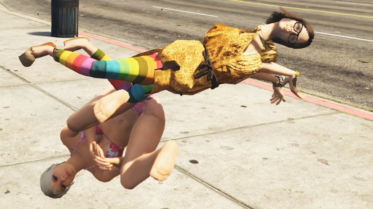 GTA 5 Mods - PEDESTRIAN RIDER MOD - (GTA V PC - Fun With Mods)