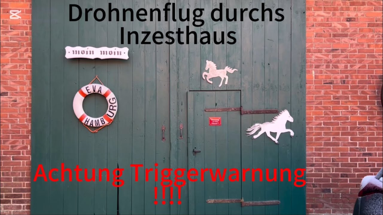 Drohnenflug durchs Inzesthaus, Achtung Triggerwarnung!!! El Faro Begegnungsstätte
