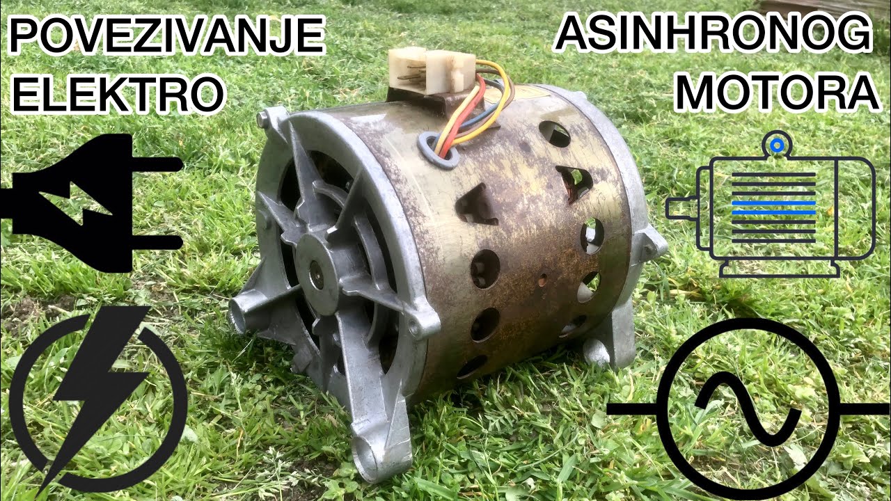 Kako povezati elektro motor veš mašine (el. motor bez četkica)