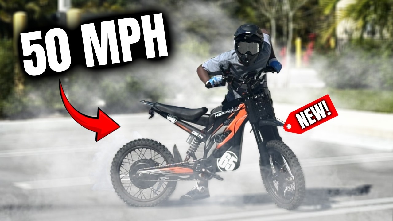 I Bought The Cheapest LEGAL Electric Dirtbike! // Happyrun G300 Pro Review