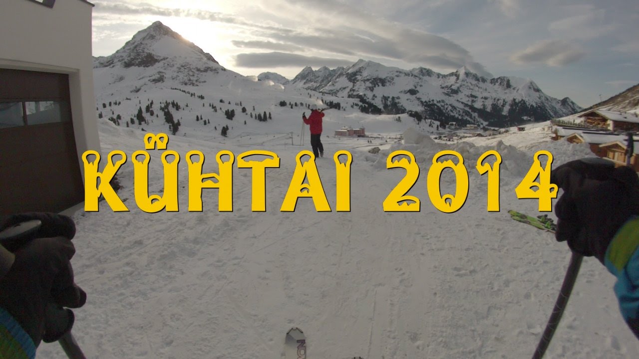 Ski fahren KÜHTAI 2014!