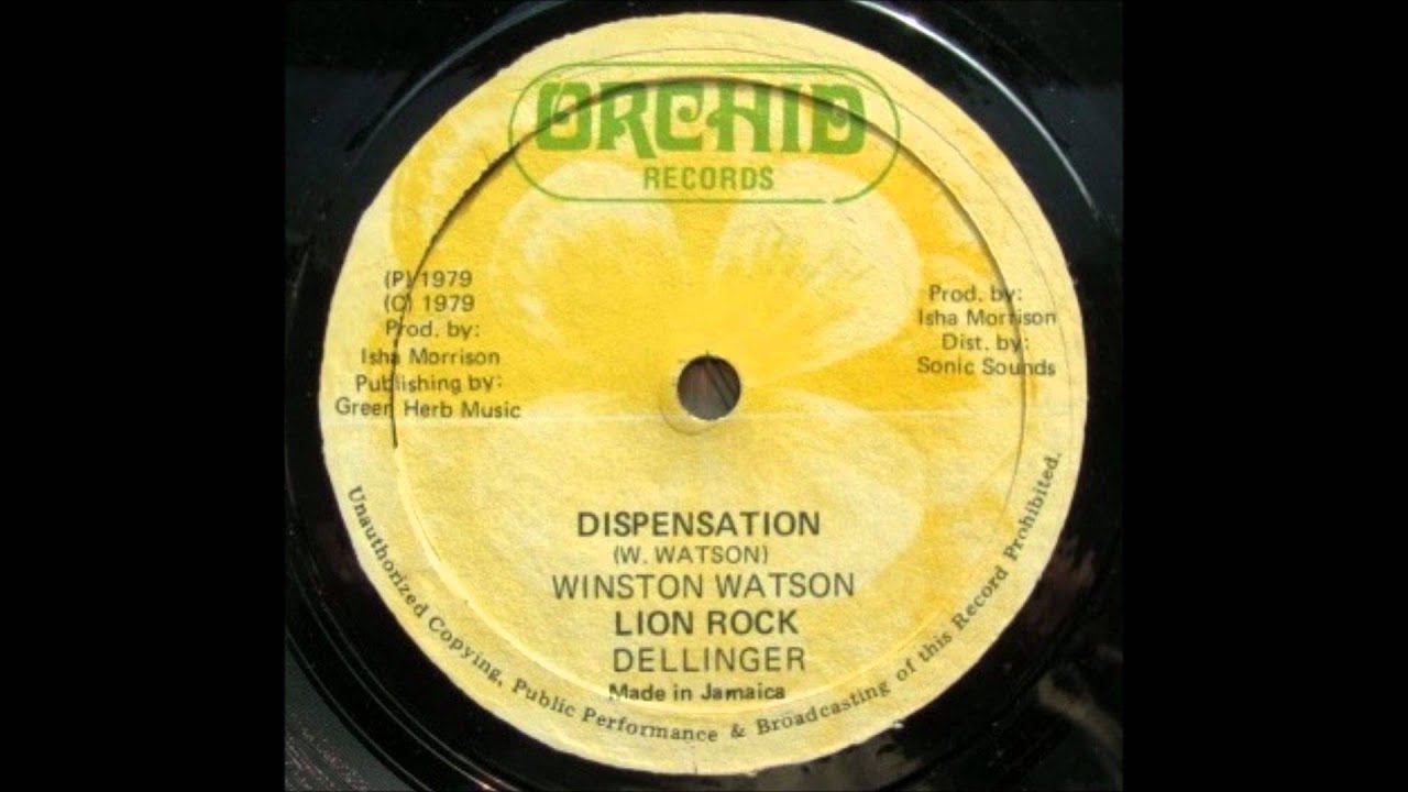 12'' Winston Watson & Dillinger - Dispensation