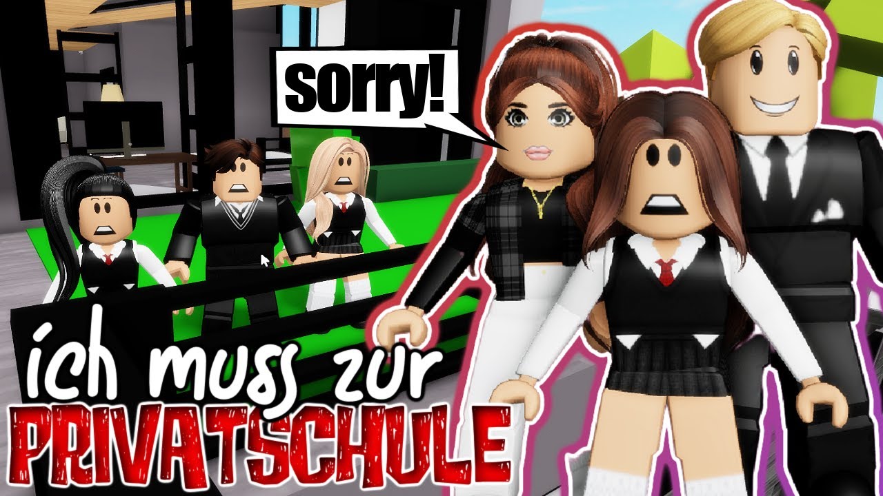 Hilfe‼️ Meine ELTERN schicken mich auf eine PRIVATSCHULE 🏫❌ BROOKHAVEN Story RP Roblox DEUTSCH