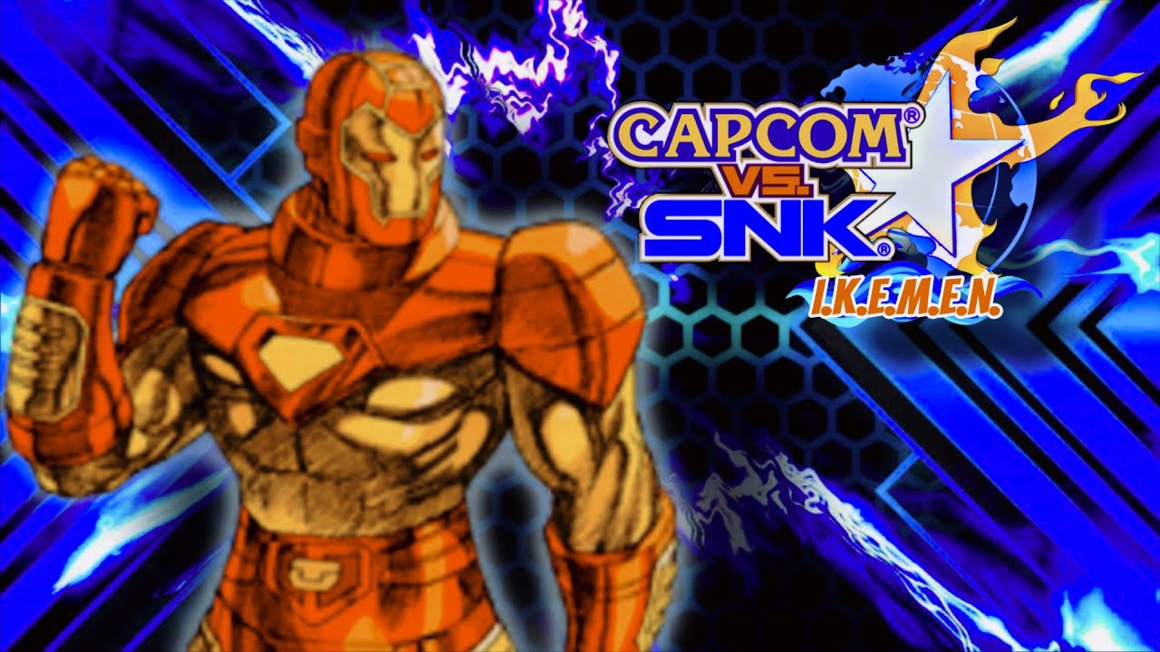 IRON-MAN CVS/POTS BY @mugenbromb461 - CAPCOM Vs. SNK IKEMEN GO