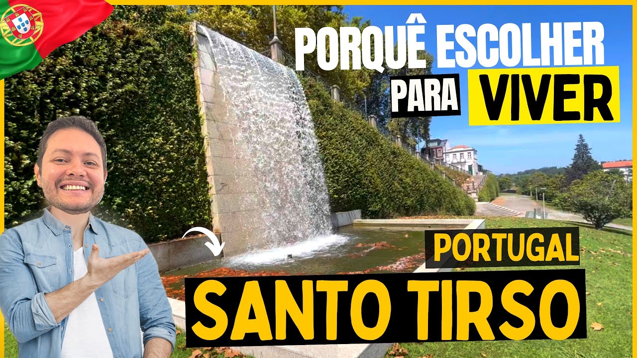 O QUE FAZ DE SANTO TIRSO UM BOM LUGAR PARA VIVER | Porto - Conhecendo Portugal EP 02