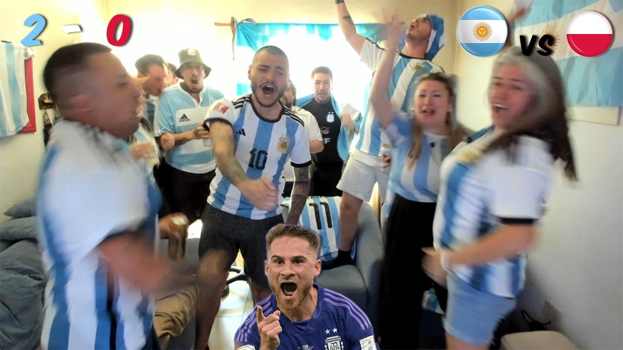 ARGENTINA 2 VS POLONIA 0 | REACCION DE HINCHAS ARGENTINOS | MUNDIAL QATAR 2022 | FASE DE GRUPO