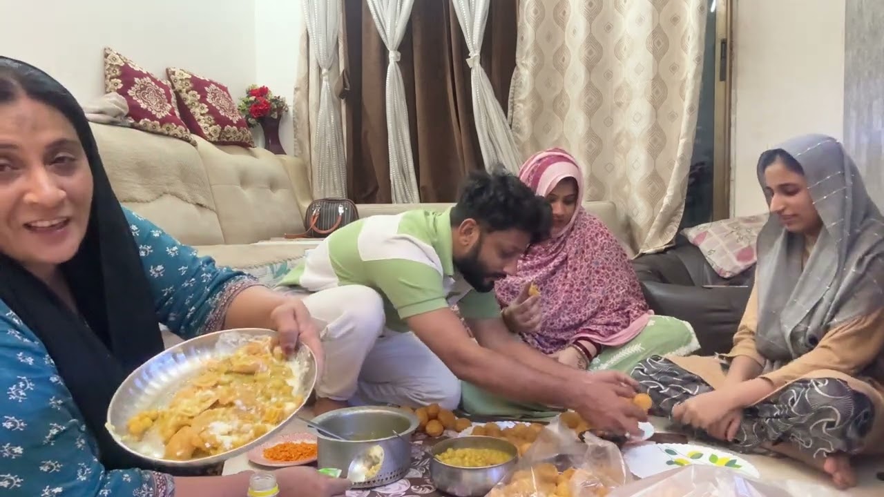 Aaj karege pani puri challenge | Arbaz, Noorain or Shavaki mei se kon jeeta? | sehri mei bana egg 🥚 