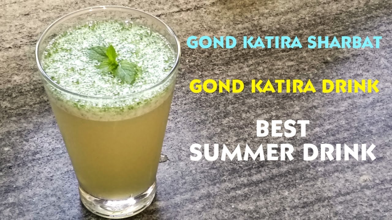 Gond Katira Sharbat Recipe | Gond Katira Drink | Best Summer Drink