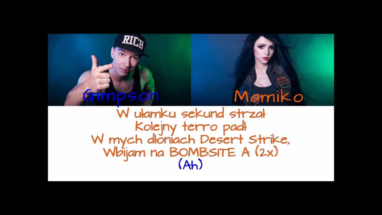 Gimpson X Mamiko X DJ Remo  - Bombsite A  - Tekst/Text