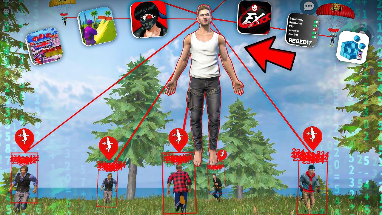 I Tried Free fire Headshot Panel and FF Mod from Play store !!!