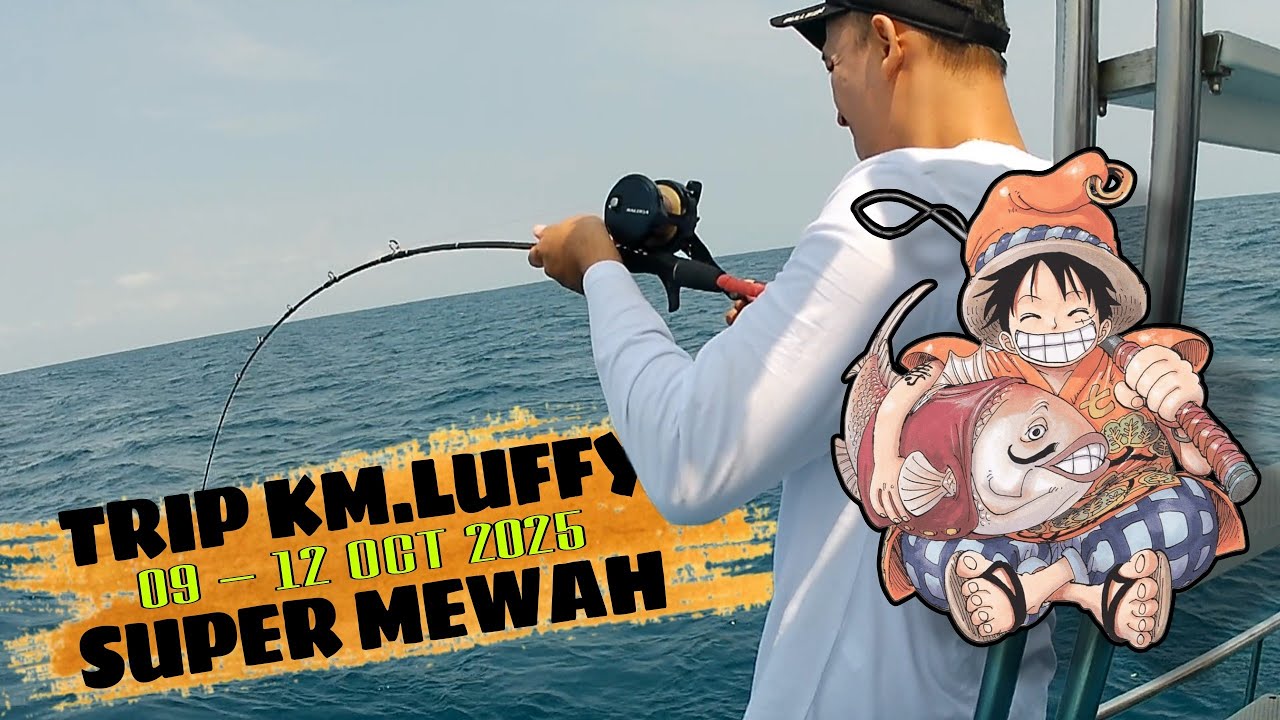 Mancing dikapal super mewah bersama KM LUFFY