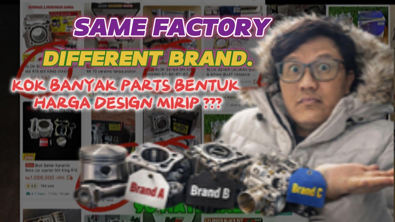 KENAPA BANYAK AFTERMARKET MOTORCYCLE PARTS ITU MIRIP? : VIETNAM EXPOSED