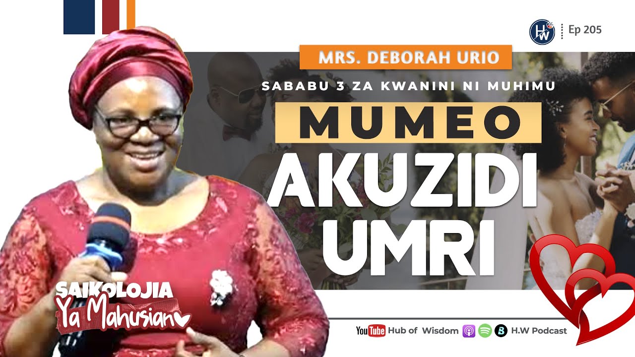 ⚠️ USIOE MWANAMKE ALIYEKUZIDI UMRI 👩‍❤️‍👨 | Sababu 3 ~ Mrs. Deborah Urio