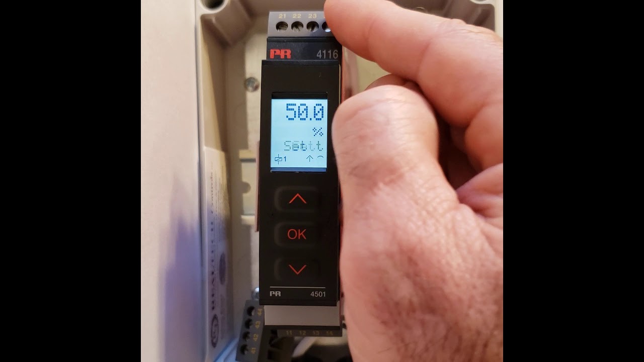 PR Electronics 4116 Advanced Setup