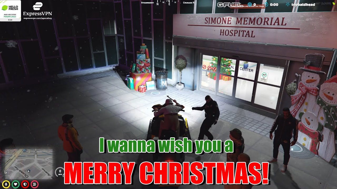 James Randall Sings Christmas Carols To the Mandem | NoPixel MANDEM RP