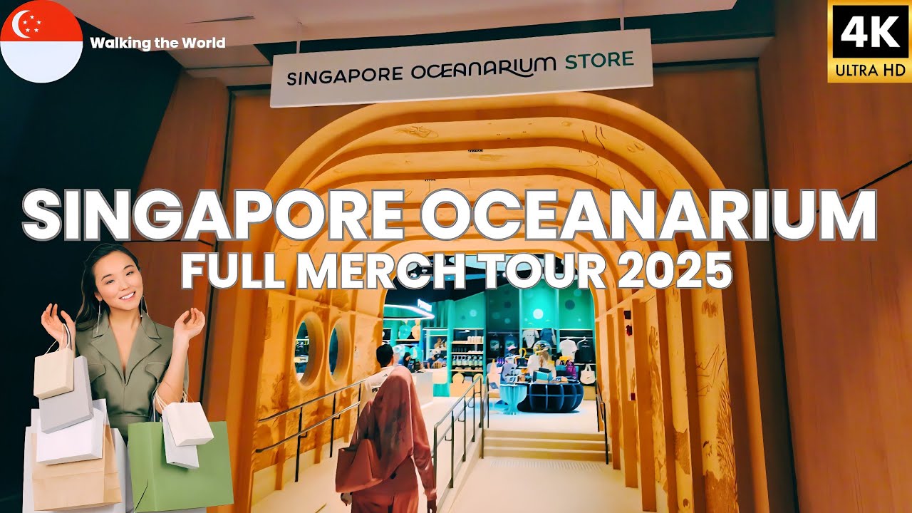 Singapore Oceanarium Store FULL Merchandise Tour at Resorts World Sentosa [4K]