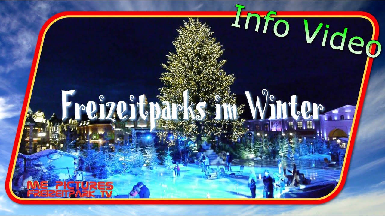 Freizeitparks im Winter - Info Video