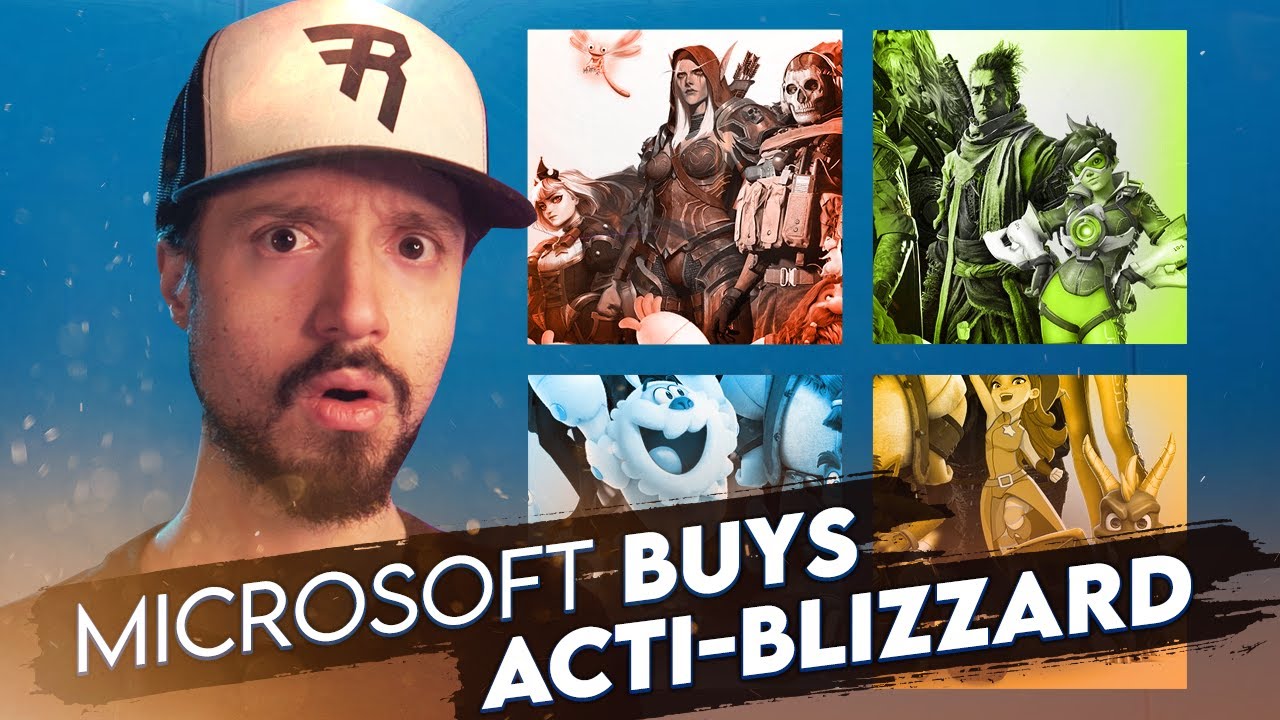 MICROSOFT BUYS ACTIVISION BLIZZARD