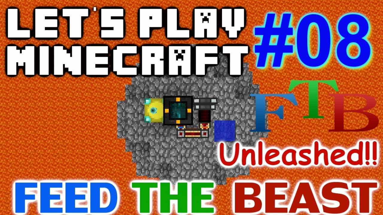 Let's Play Minecraft FTB Hermit Unleashed Ep 8 - Mega Lava Tanks!!!