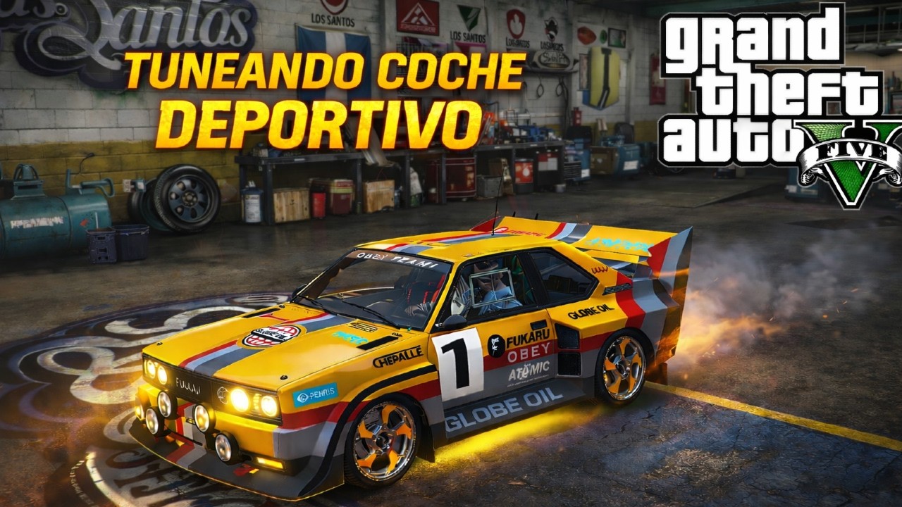 Compré un coche deportivo BARATO en GTA V ONLINE… y lo convertí en una BESTIA