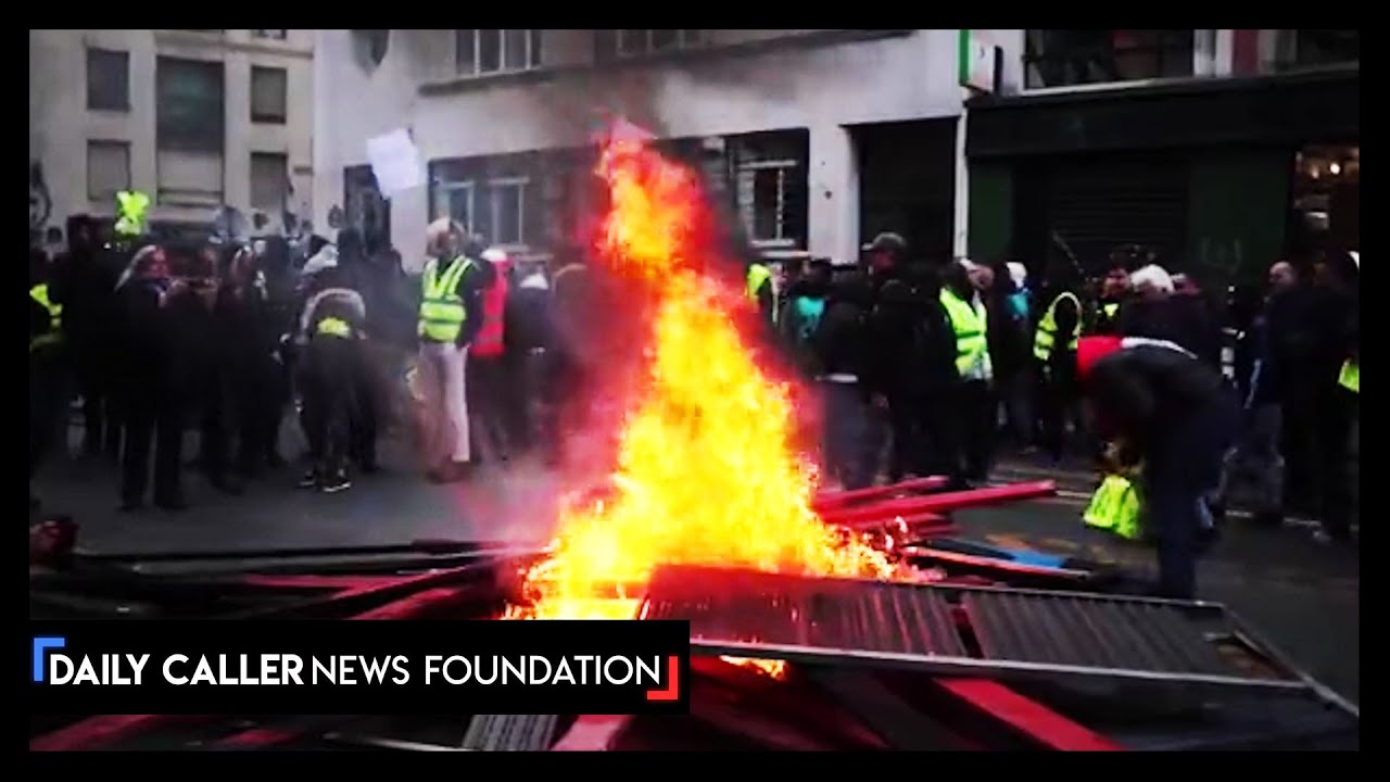 Yellow Vest Protests Erupt In Violence Over Christmas Holiday