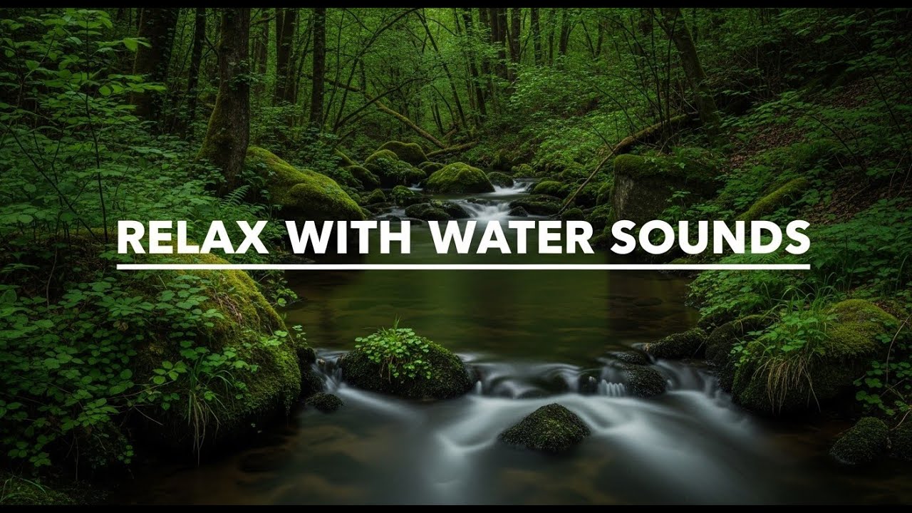 Natural River Soundscape 12 Hours White Noise for Insomnia and Anxiety Relief