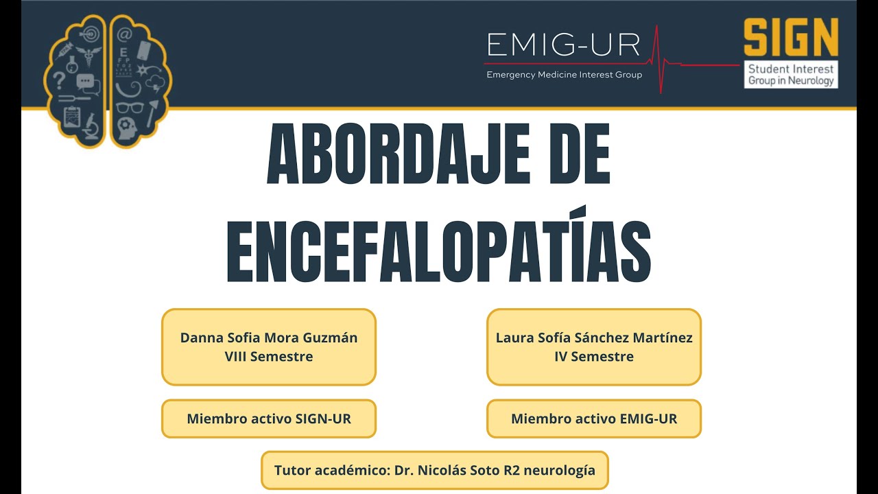 Abordaje de encefalopatías