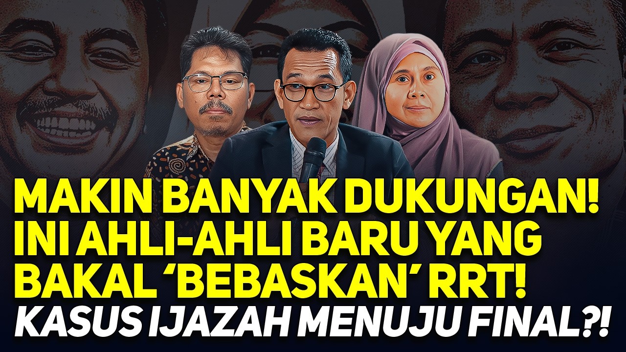 MAKIN BANYAK BELA RRT! INI AHLI-AHLI BARU YANG BAKAL 'BEBASKAN' ROY SURYO DKK! RH KASIH PESAN INI!!