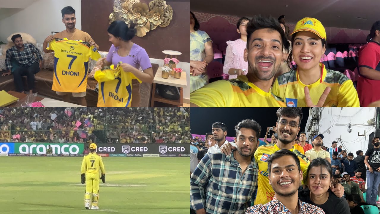 Excitement se bhara din or Yashi pehli baar match dekhne gayi