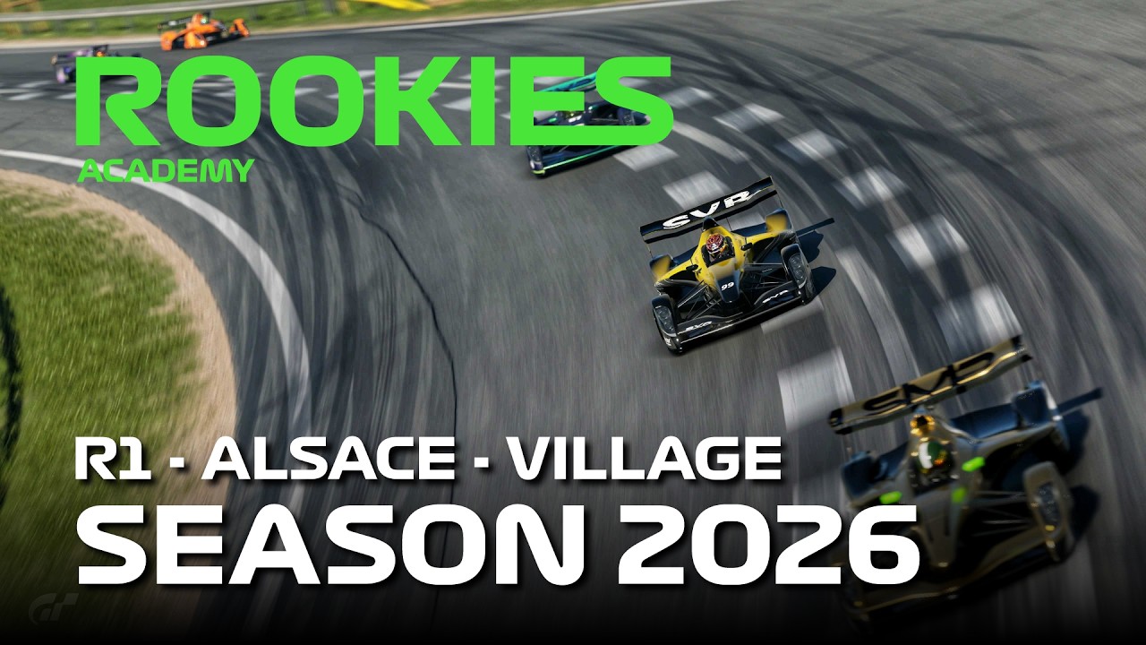 Rookies Season 3 Round 1 Alsace 2026 VR World Championship Live w Commentary