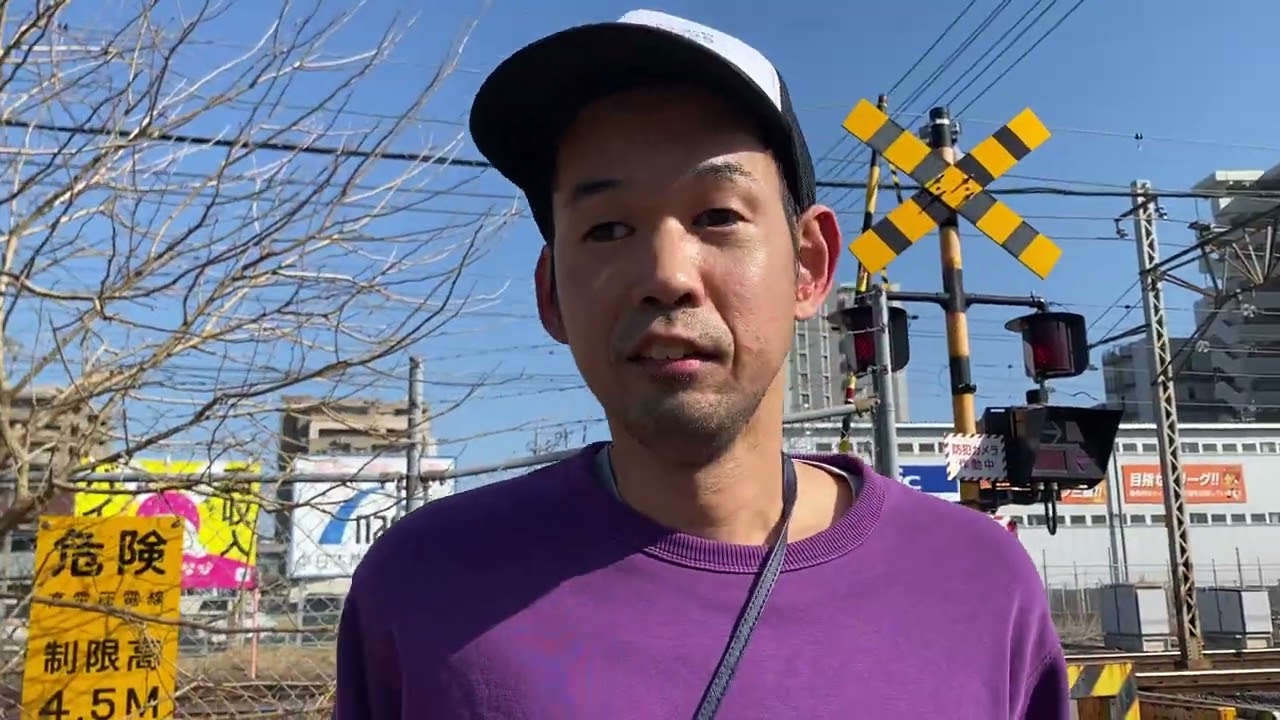 桑名駅 踏切に行ってみた１