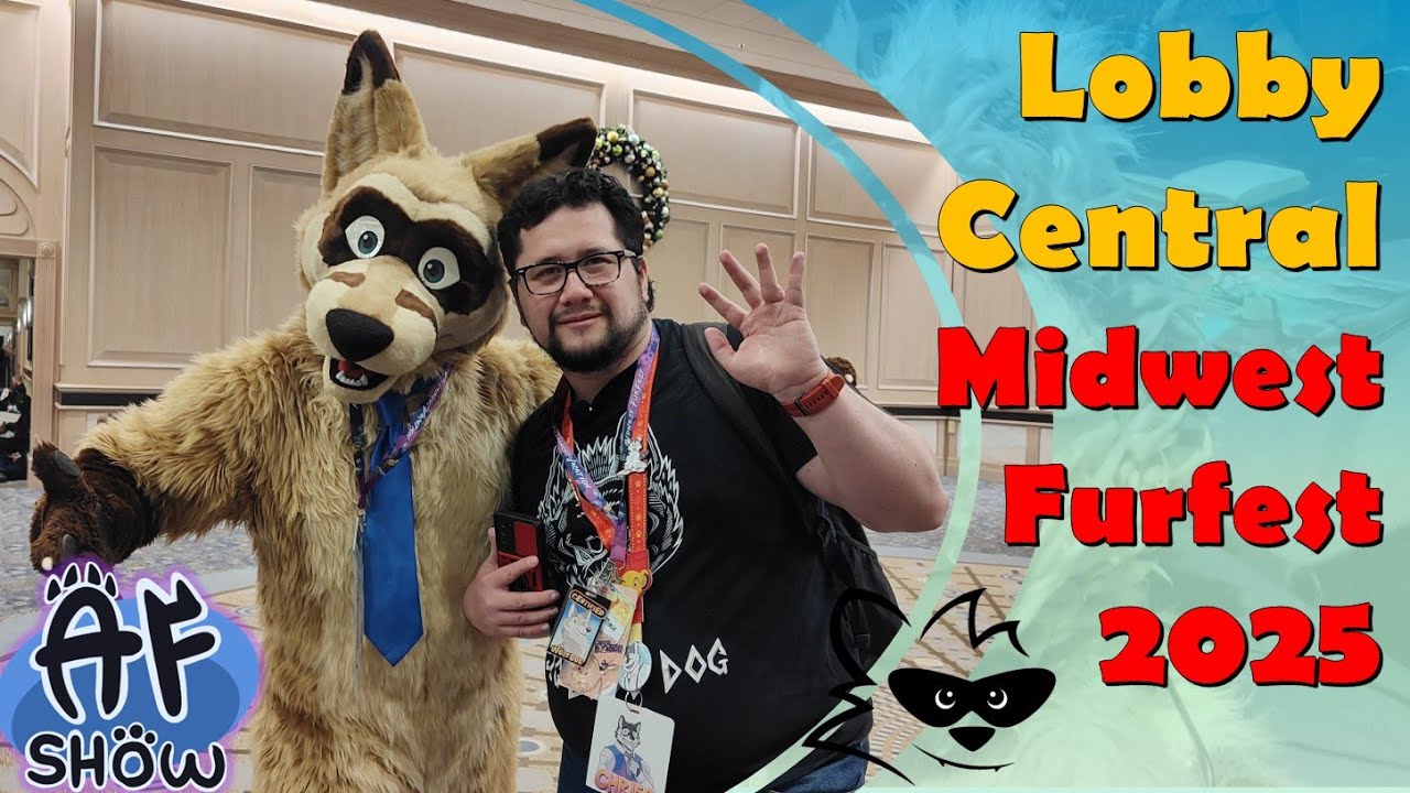 El Lobby del Convention center Midwest Furfest 2025 #mff2025  #FurFest @FurFest