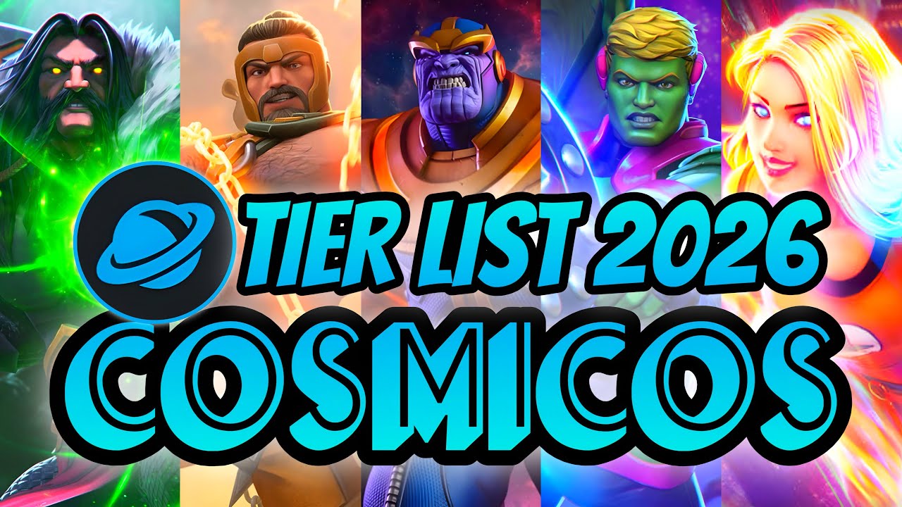 TIER LIST COSMICOS 2026 🩵​ | MEJORES PERSONAJES COSMICOS​ 2026 🩵 | A QUIEN SUBIR? COSMICA | MCOC