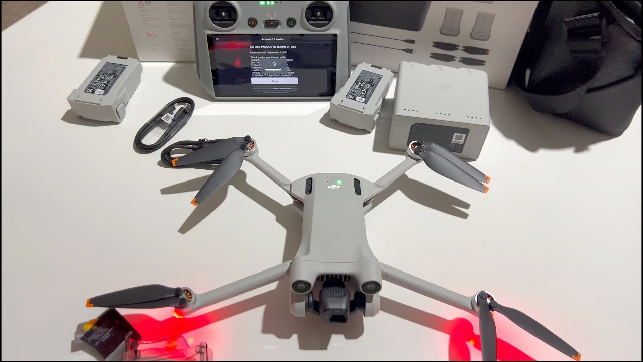 DJI MINI 3 PRO - Unboxing and First Test - Droni me i Vogel ne Bote