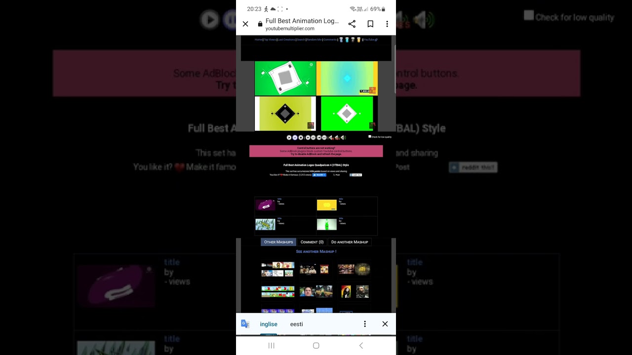 Full Best Animation Logos Quadparison 4 (vtbal style)