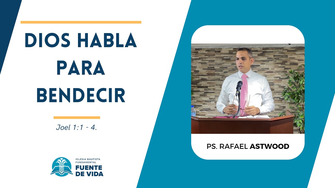 Dios habla para bendecir | Ps. Rafael Astwood | 08 Febrero 2026