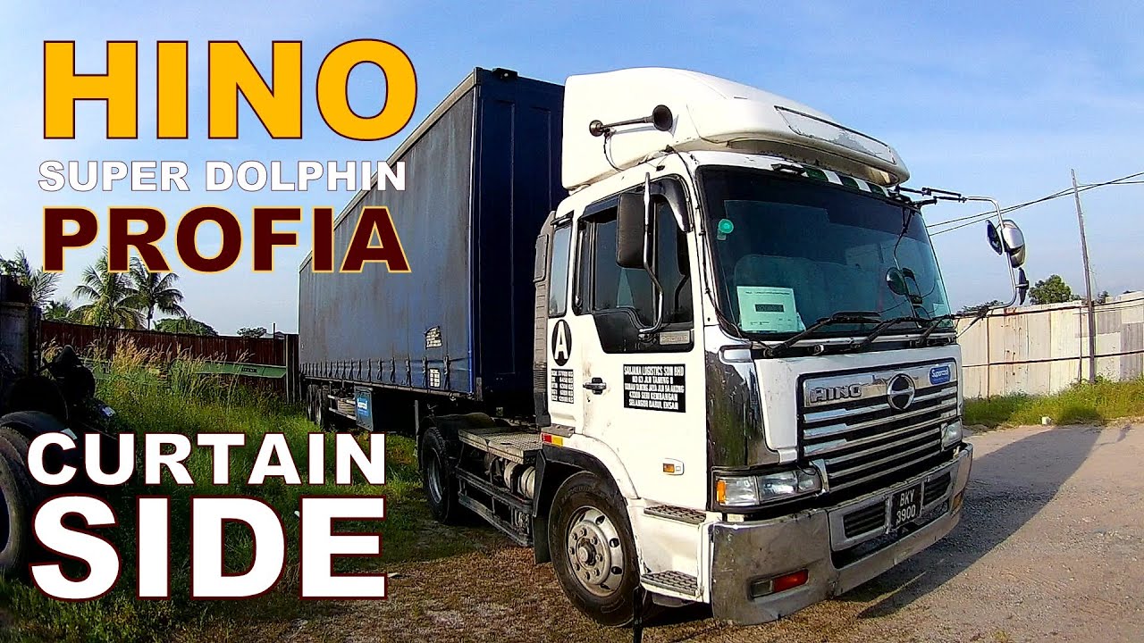 HINO SUPER DOLPHIN PROFIA - Lori Treler Curtain Side