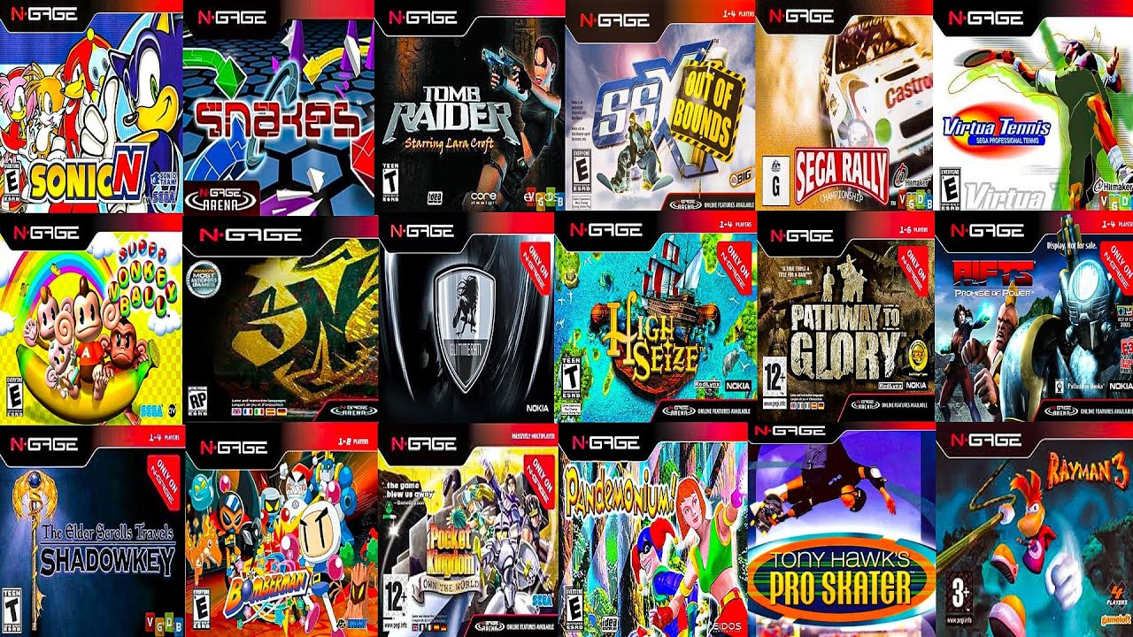 Top 20 Best N-GAGE Games of all Time | Best Nokia Ngage Games