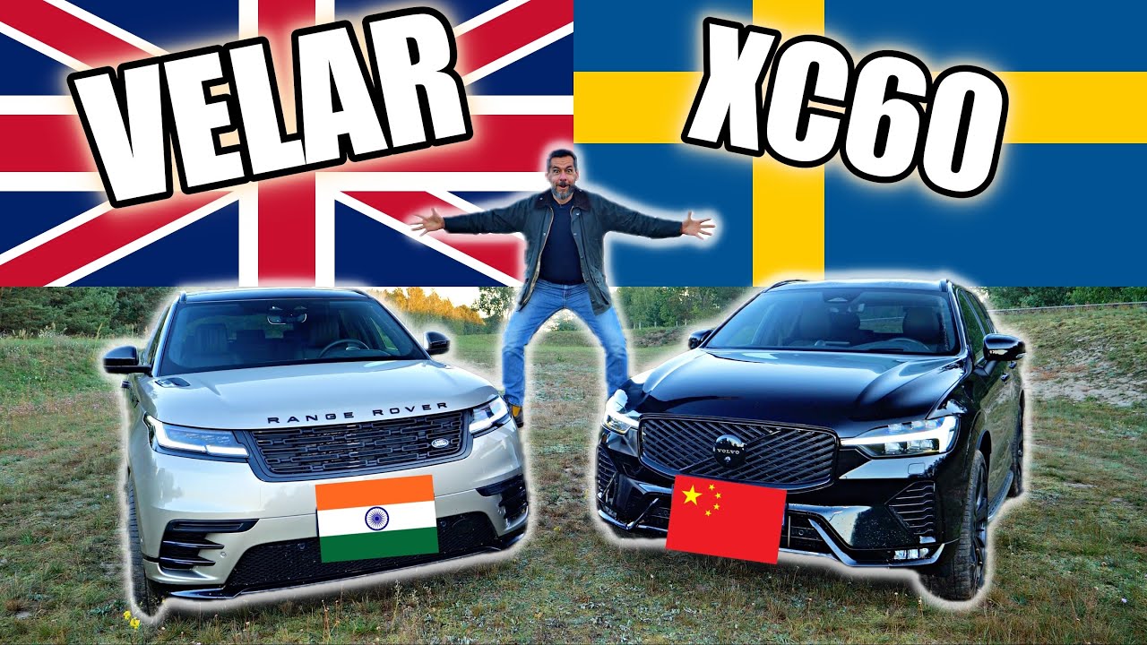 Range Rover Velar kontra Volvo XC60 - Indyjski Brytyjczyk czy chiński Szwed? (PL) - porównanie
