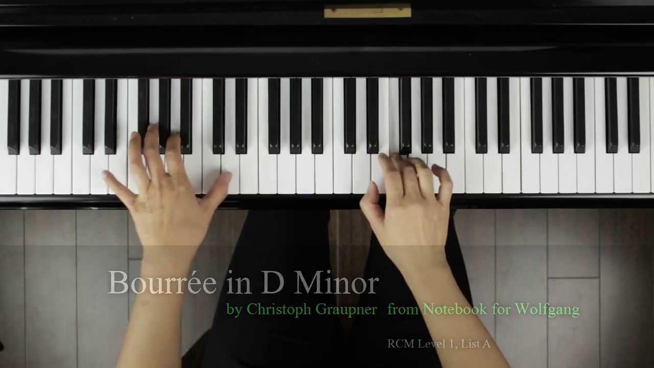 Finger Tips: Bourrée in D Minor