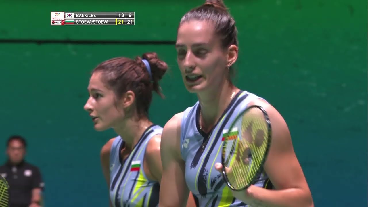 World Championships 2022 | Day 3 WD: G Stoeva / S Stoeva (BGR) vs.  HN Baek / YL Lee (KOR)