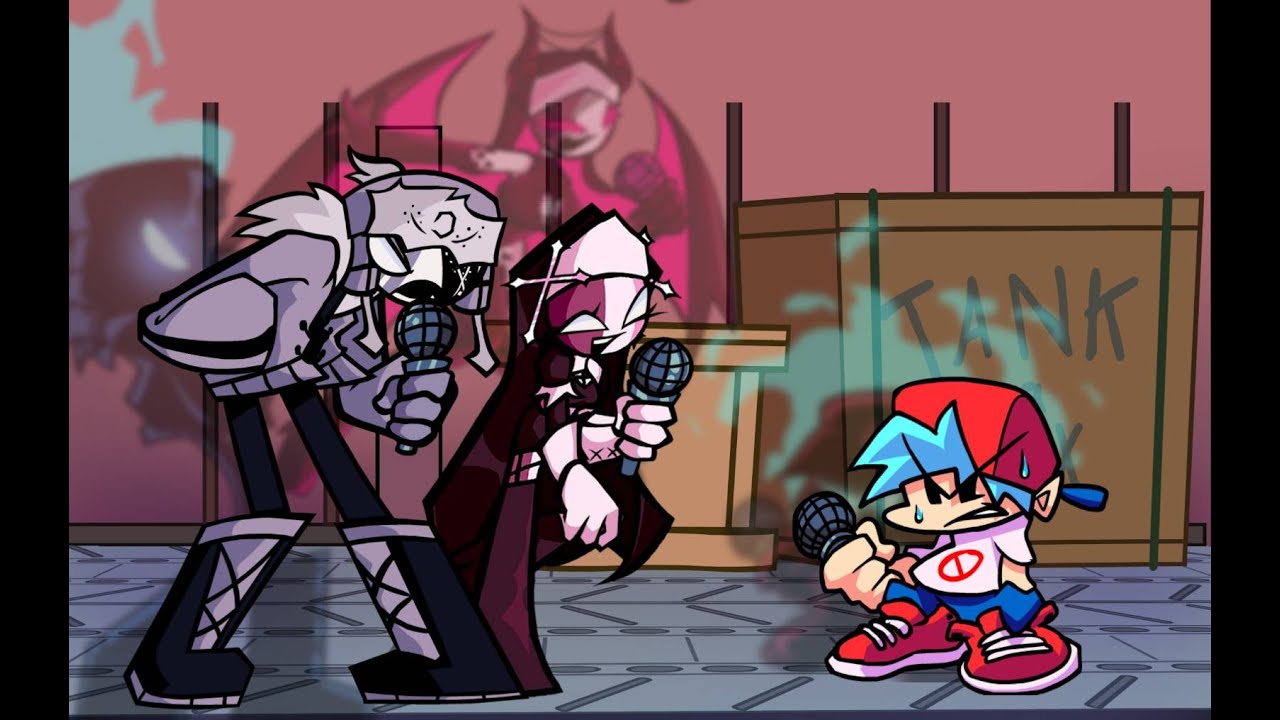 double killをRuvとSarventeとBFに歌ってもらった。【FNF】(double kill but Ruv and Sarvente and BF sing it)