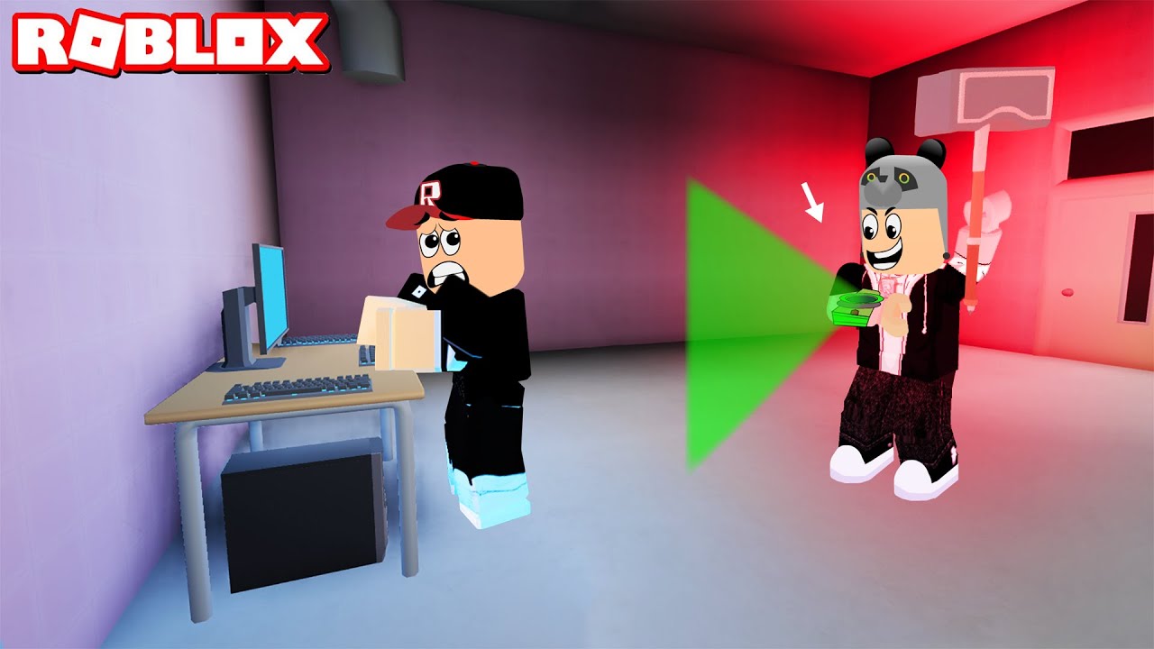 Canavar Olup Radar Cihazı Kullandım!! Bilgisayarları Ele Geçir - Panda ile Roblox Captive