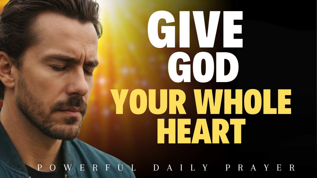 Start Today Chasing After God With All Your Heart | Morning Prayer