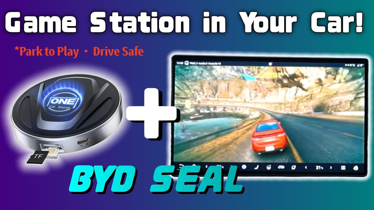 Google Play Apps & Games on BYD Seal | CarPlay AI Box Ultra