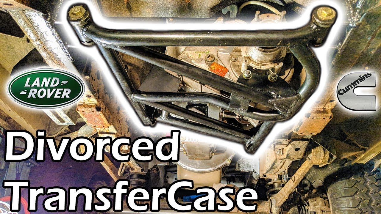 Divorced Transfer Case = Rover LT230 × 4BT Cummins Discovery #21 [Land Rover Build]