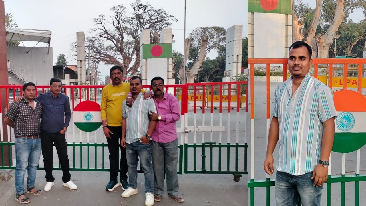 India to Bangladesh Border ( Bangoan #border #subscribers #familyvlogs 