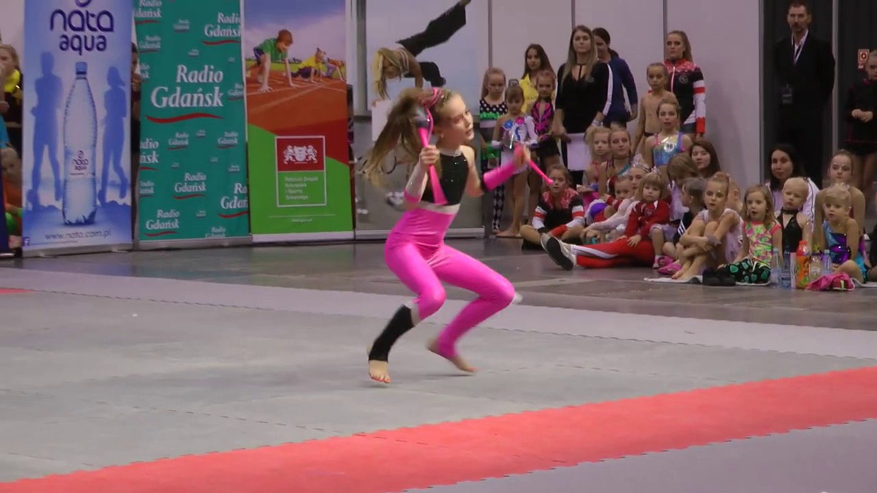 V Grand Prix Fitness Fit Kids 2018 Gdańsk- 8 years  Natalia Krześniak