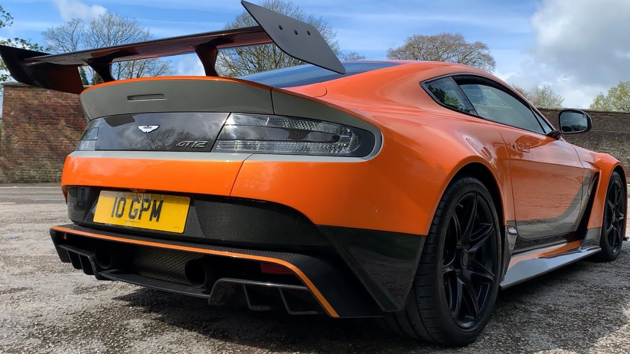 1 of 1 Aston Martin GT12 passenger ride experience (I can&rsquo;t convey how LOUD this car is!!!)