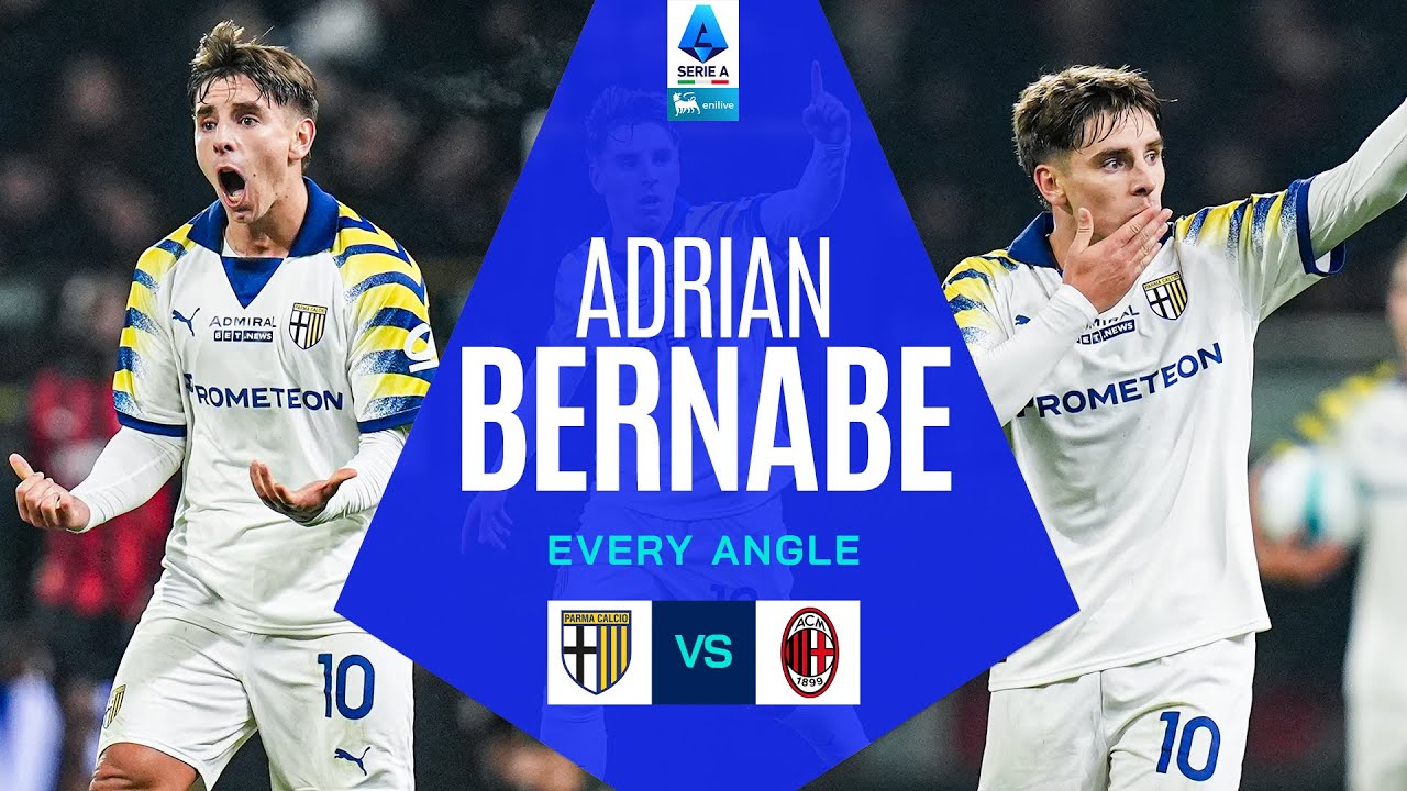 Bernab&eacute;&rsquo;s Curler Stuns Milan | Every Angle | Serie A 2025/26